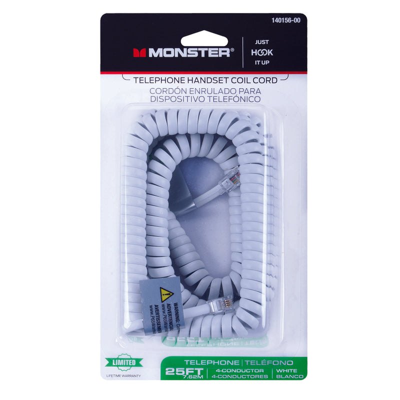 CORD HANDSET 25′ WHITE Online Hot Sale