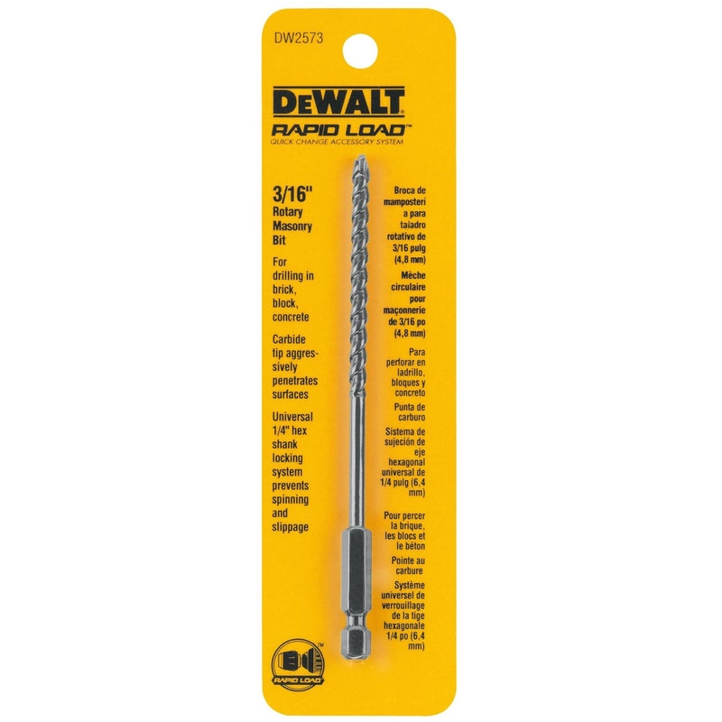 BIT MASONRY HEXSHANK3/16 Hot on Sale