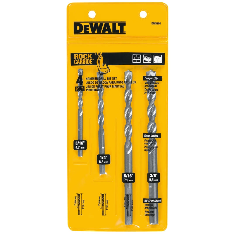 BIT MASONRY 4PC CARBIDE Supply