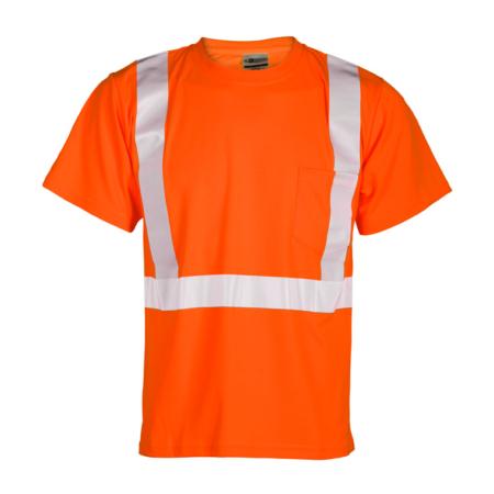 ML Kishigo Class 2 T-Shirts Short Sleeve Class 2 T-Shirt – Economy – 5XLarge –  Orange – 91115 on Sale