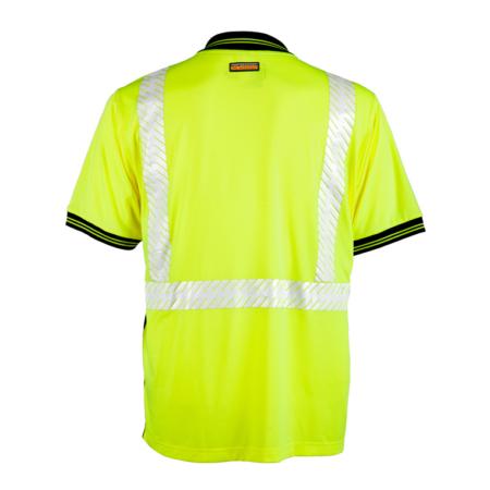 ML Kishigo Class 2 T-Shirts Premium Black Series High Performance Class 2 Polo Shirt  – Medium –  Lime – 9220M Online Hot Sale