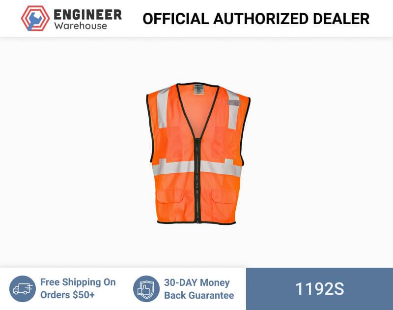 ML Kishigo Class 2 Vests 6 Pocket Mesh Vest – Economy – Small-Medium –  Orange – 1192S Online now