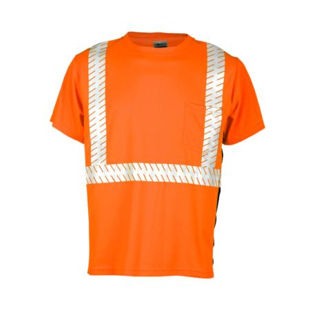 ML Kishigo Class 2 T-Shirts Premium Black Series T-Shirt – 3XLarge –  Orange/Black – 91153 Online