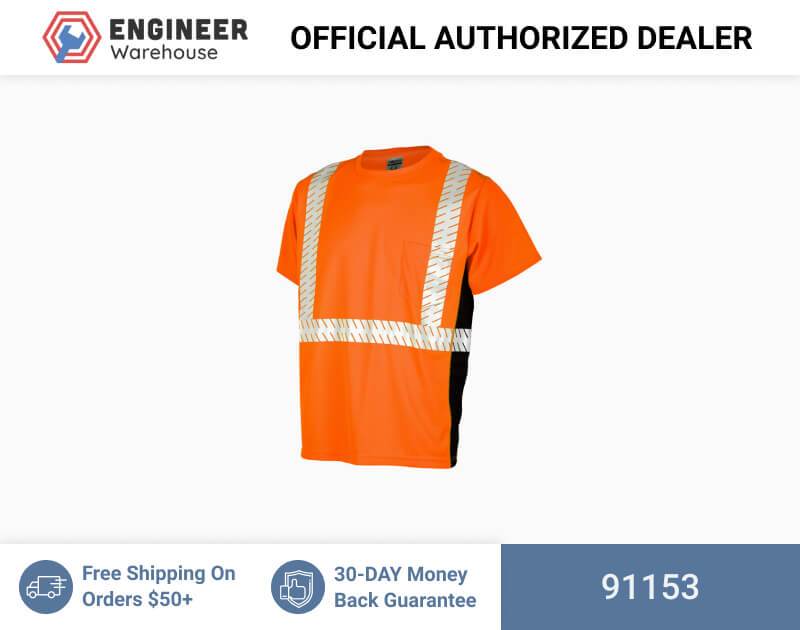 ML Kishigo Class 2 T-Shirts Premium Black Series T-Shirt – 3XLarge –  Orange/Black – 91153 Online
