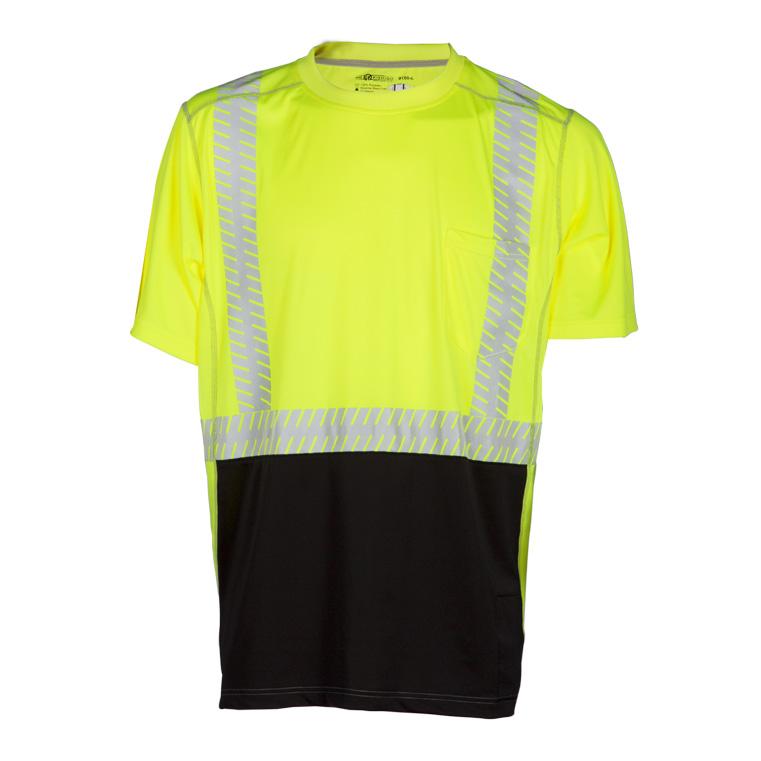 ML Kishigo Class 2 T-Shirts Premium Brilliant Series High Performance Class 2 T-Shirt – XLarge –  Lime – 9160X Supply