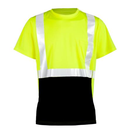 ML Kishigo Class 2 T-Shirts Premium Black Series High Performance Class 2 Polo Shirt  – 4XLarge –  Lime – 91624 Online now