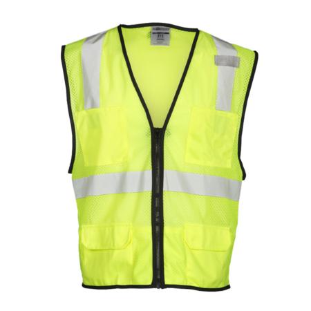 ML Kishigo Class 2 Vests 6 Pocket Mesh Vest – Economy – Small-Medium –  Lime – 1191S on Sale
