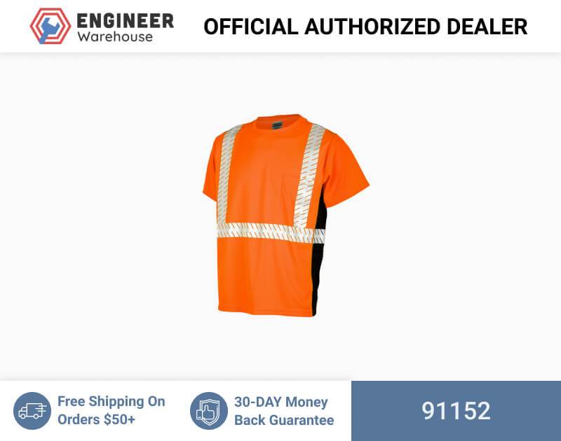 ML Kishigo Class 2 T-Shirts Premium Black Series T-Shirt – 2XLarge –  Orange/Black – 91152 Supply