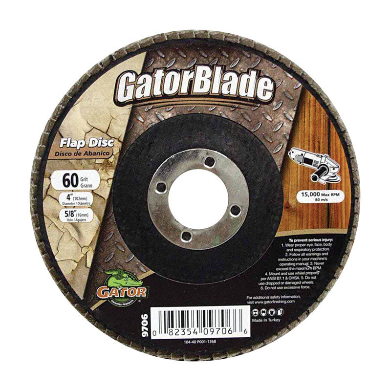 FLAP DISC 4″X5/8″ 60GRIT Online Hot Sale