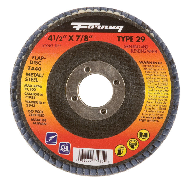 FLAP DISC 4-1/2″ 40GRIT Online now
