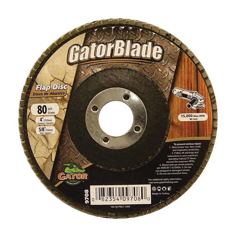 FLAP DISC 4″X5/8″ 80GRIT Sale
