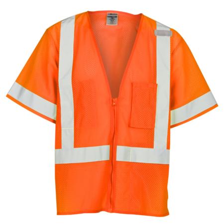 ML Kishigo Class 3 Economy All Mesh Vest Small (Orange) – 1265S Supply