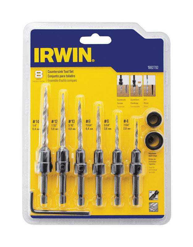 COUNTERSINK SET WOOD 8PC Sale