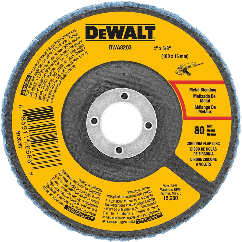 FLAP DISC 4″ X 5/8″  80G Supply