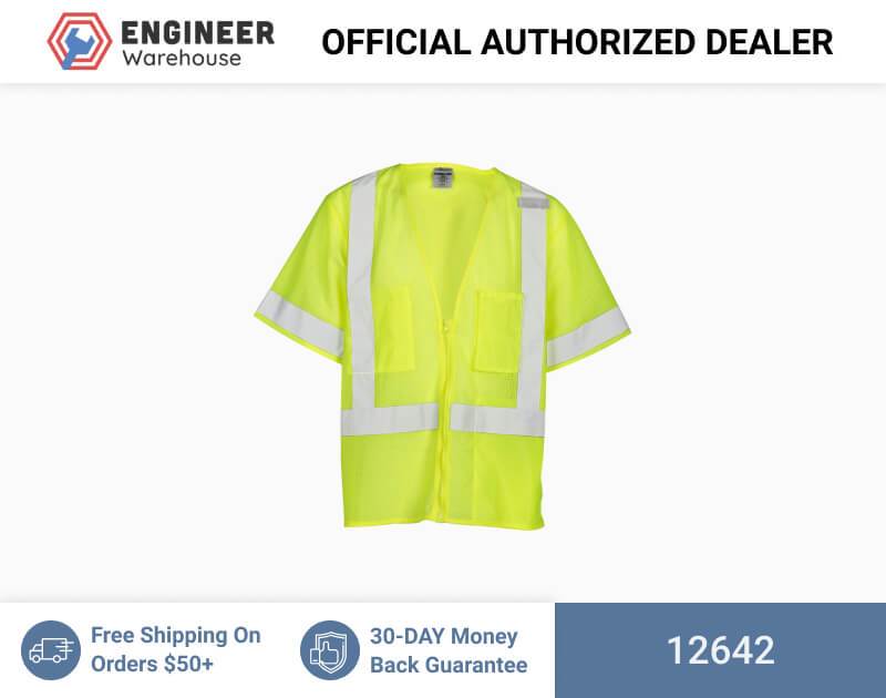 ML Kishigo Class 3 Economy All Mesh Vest 2XLarge (Lime) – 12642 Sale