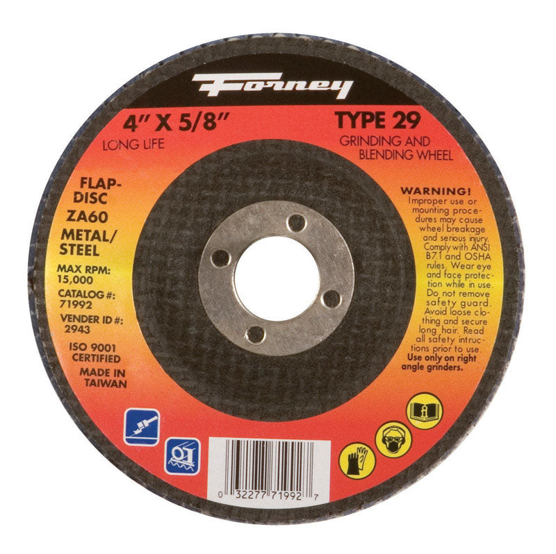 FLAP DISC 4X5/8 60 GRIT on Sale