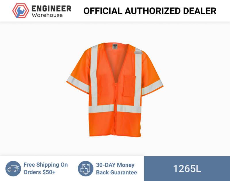 ML Kishigo Class 3 Economy All Mesh Vest Large (Orange) – 1265L Discount