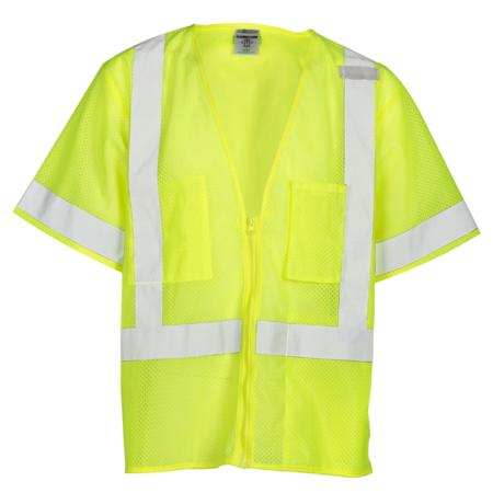 ML Kishigo Class 3 Economy All Mesh Vest 4XLarge (Lime) – 12644 Supply