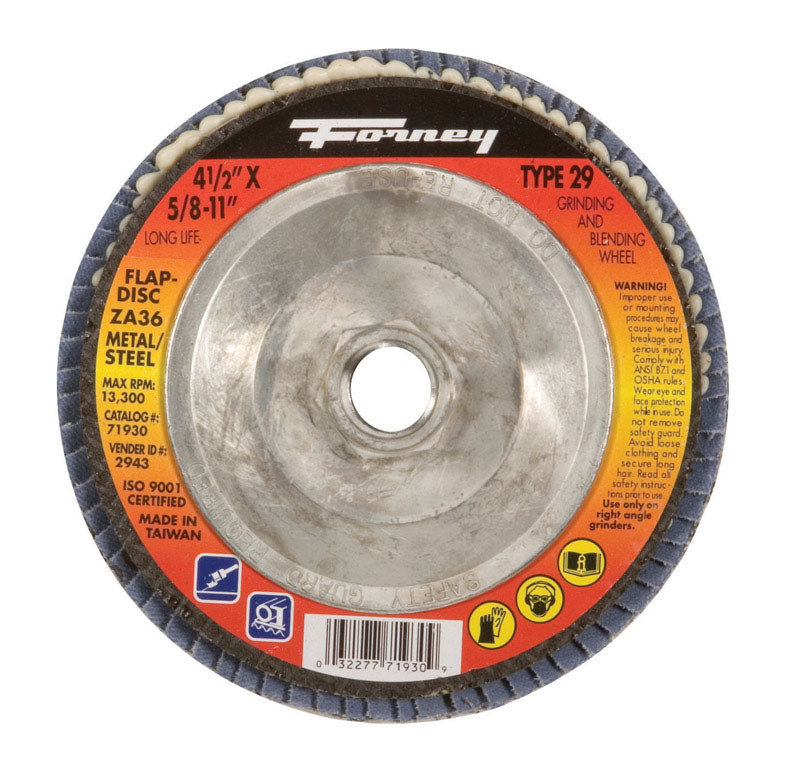 FLAP DISC 4.5X5/8 36 GR on Sale