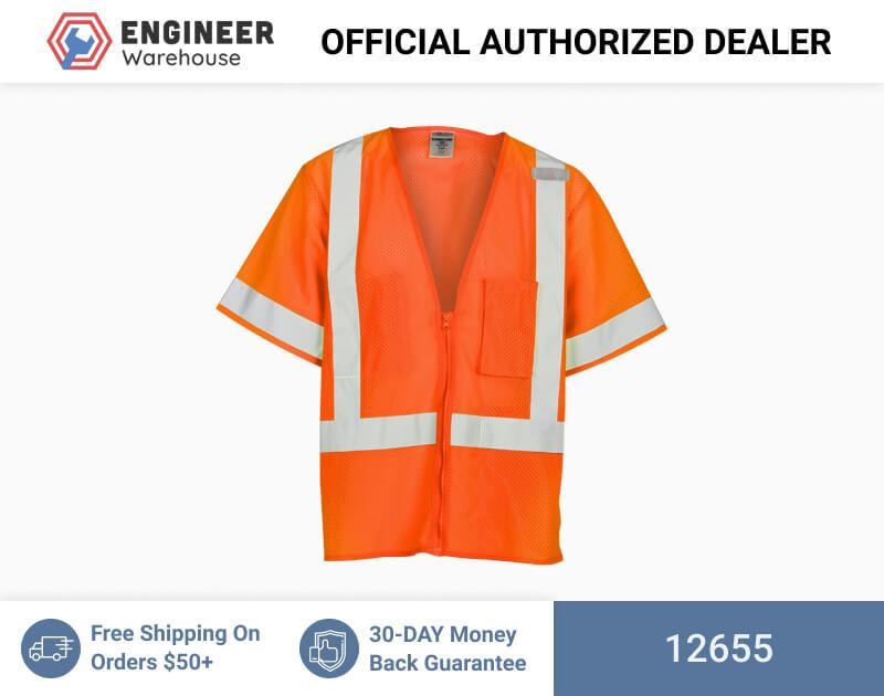 ML Kishigo Class 3 Economy All Mesh Vest 2XLarge (Orange) – 12652 on Sale