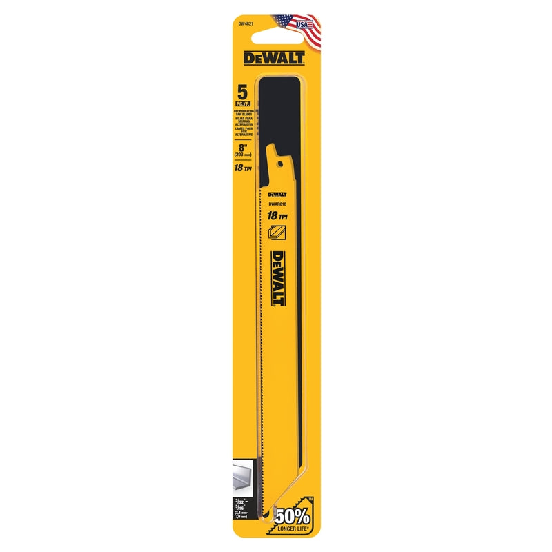 BLADE RECIP 8″ 18T PK5 on Sale