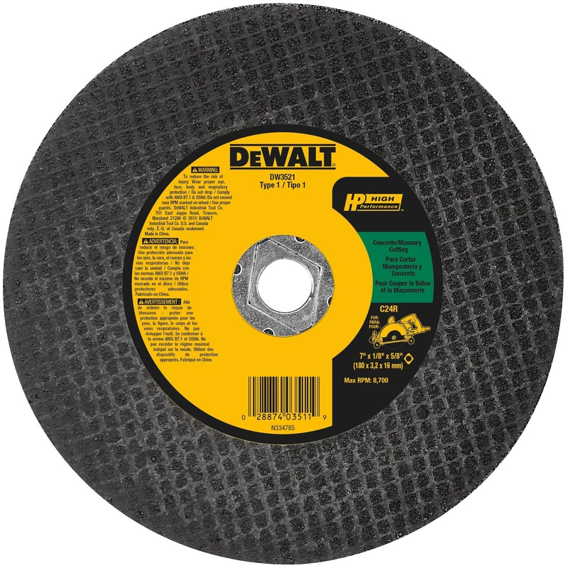 BLADE CUTOFF MASONRY 7″ Supply