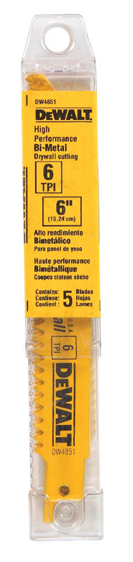BLADE RECIP PLSTR6″6TPK5 Supply