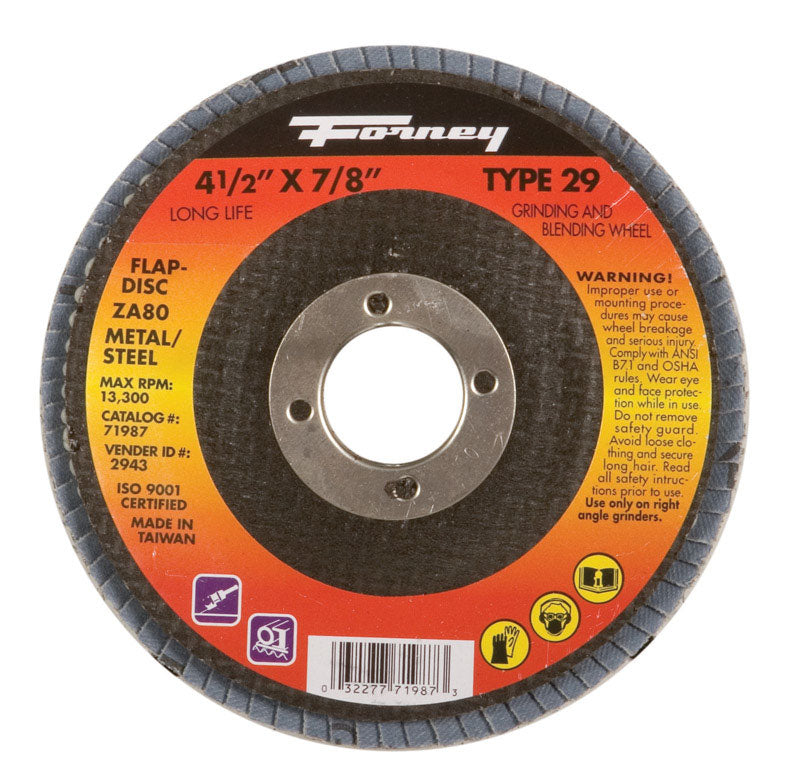 FLAPDISC4-1/2X7/8 80GRIT Sale
