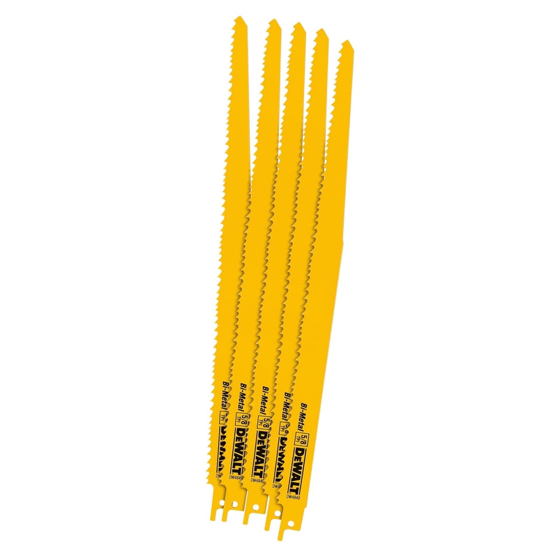 BLADE RECIP12″5/8TPI 5PK Supply