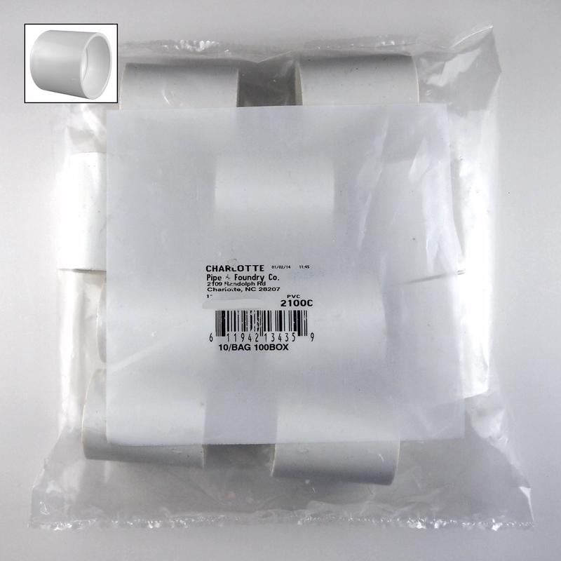 COUPLE 1/2″ SCH40 10 PCK on Sale