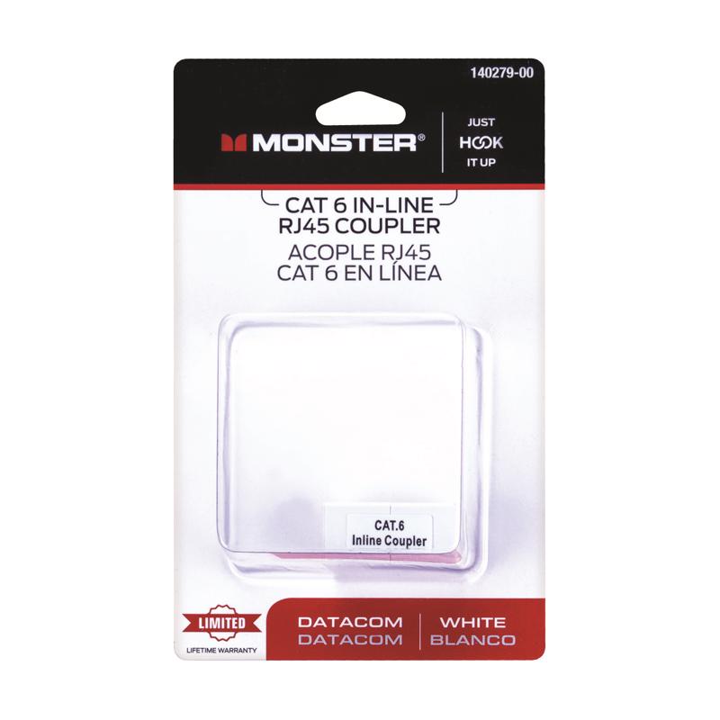 COUPLER CAT6 IN-LINE WHT Online