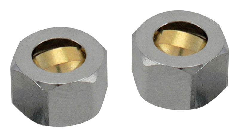 COUPLING NUT CHROME 3/8″ Online Sale