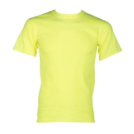 ML Kishigo Non-ANSI T-Shirts 100% Cotton T-Shirt – Short Sleeve – 4XLarge –  Lime – 91284 Supply