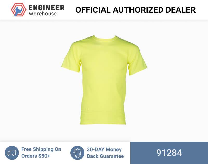 ML Kishigo Non-ANSI T-Shirts 100% Cotton T-Shirt – Short Sleeve – 4XLarge –  Lime – 91284 Supply