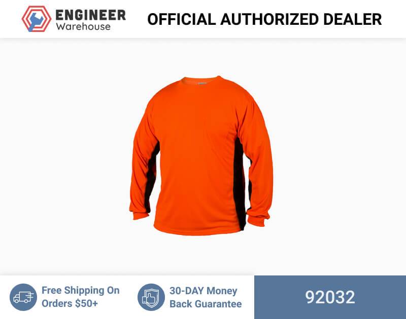 ML Kishigo Non-ANSI T-Shirts Premium Black Series Long Sleeve T-Shirt – 2XLarge –  Orange – 92032 Online Hot Sale