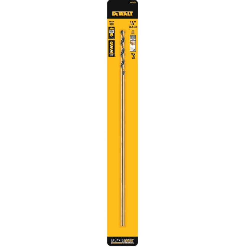 BLK&GLD DRIL BIT 1/4X12″ Fashion