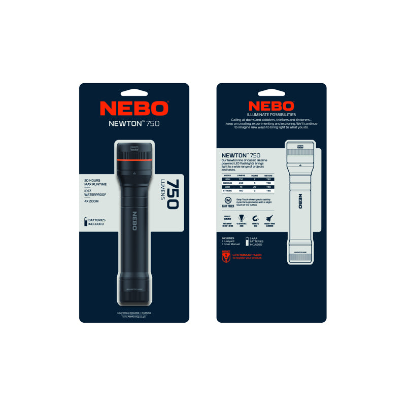 FLASHLIGHT AAA 750LUM Online Hot Sale