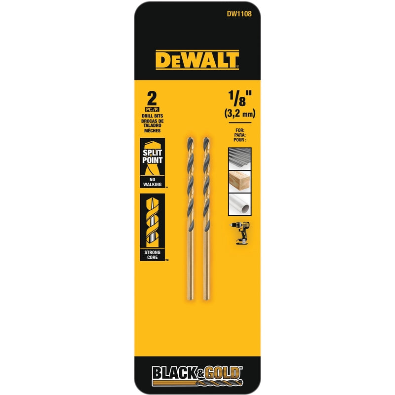 BLK&GLD DRL BIT 1/8″ 2PK Online