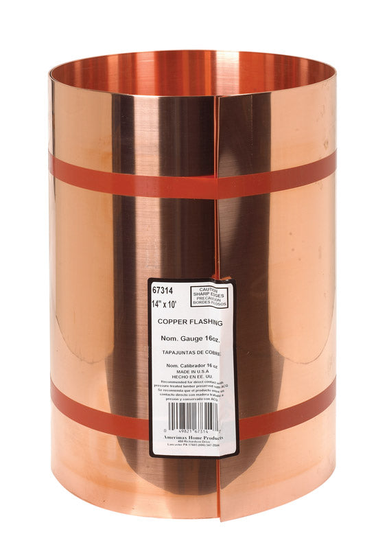 FLASHING COPPER 14″X10′ Discount