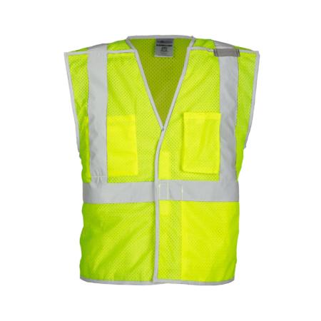 ML Kishigo Premium Brilliant Series Class 2 Breakaway Vest Medium (Lime) – 1505BM Online