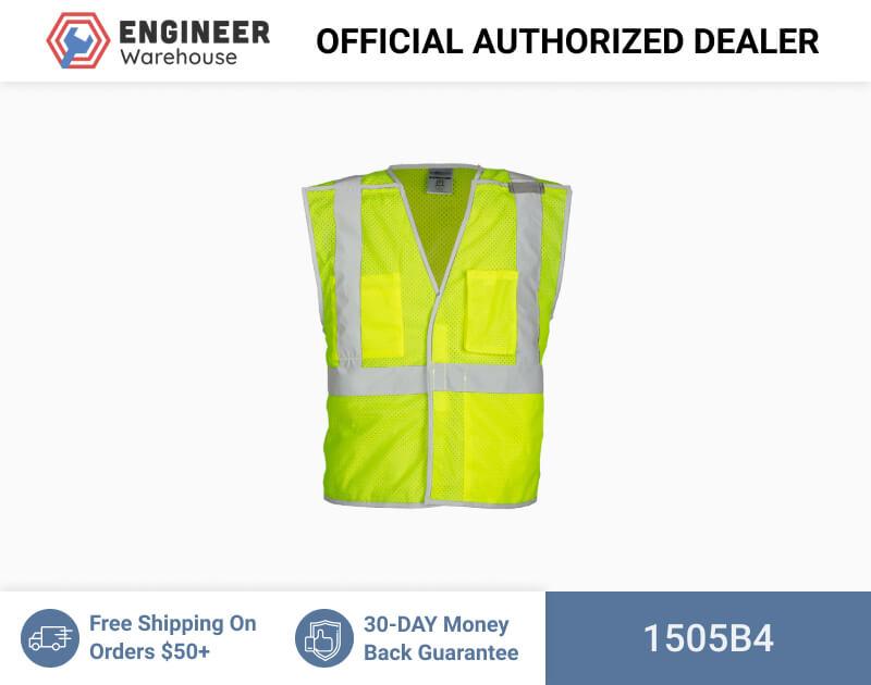 ML Kishigo Premium Brilliant Series Class 2 Breakaway Vest 4XLarge (Lime) – 1505B4 Online