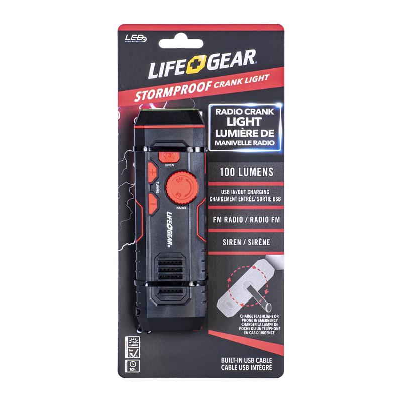 CRANK RADIO/FLASHLIGHT Fashion