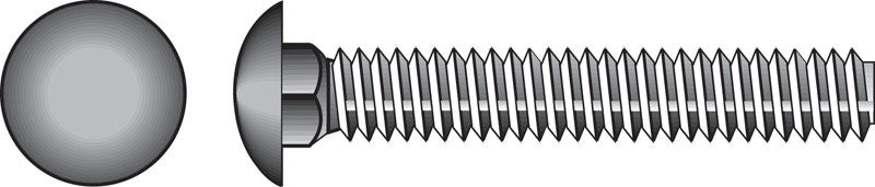 BOLT CARRIAGE 1/4X1″ SS on Sale