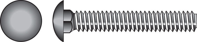 BOLT CARRIAGE 1/4X3/4 SS Discount