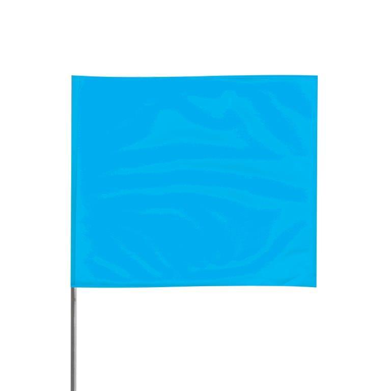 Presco 2″ x 3″ Marking Flag (Blue Glo) for 30″ Staff – 2330BG on Sale