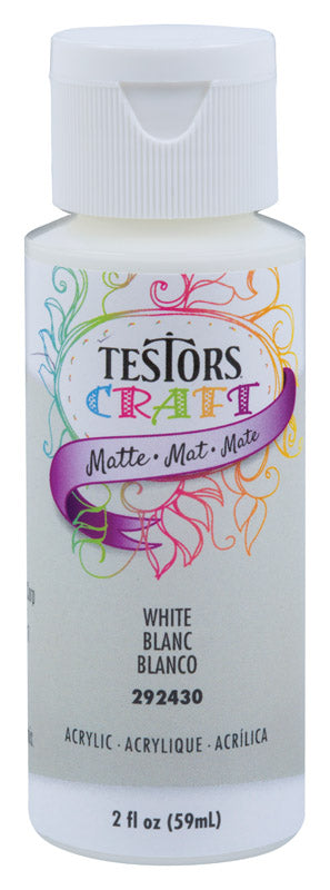 CRAFT PAINT MAT WHT 2OZ Online Sale