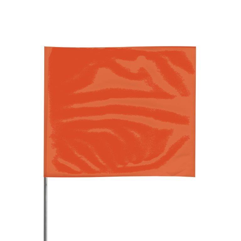 Presco 2″ x 3″ Marking Flag (Orange) for 30″ Staff – 2330O Online now