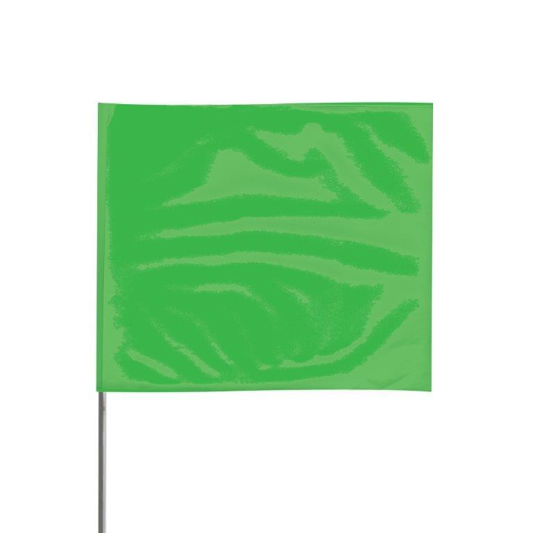 Presco 2″ x 3″ Marking Flag (Green Glo) for 30″ Staff – 2330GG Fashion