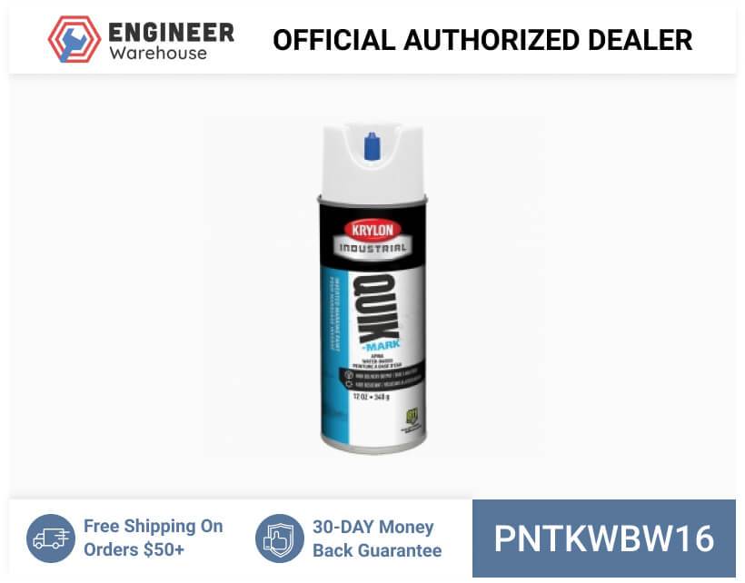 Smi-Carr – Quik-Mark Inverted Marking Paints 20 oz 12/case Water Brilliant White – PNTKWBW16 Online now