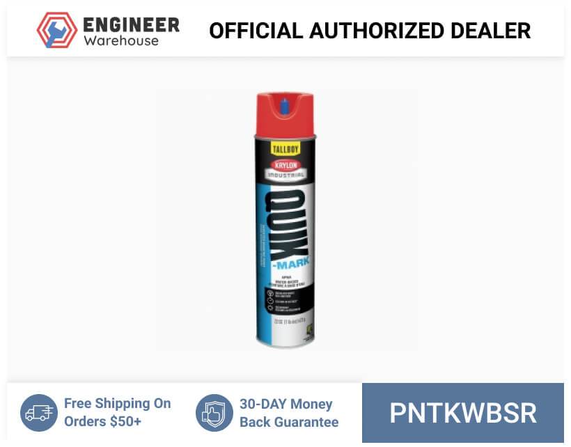 Smi-Carr – Quik-Mark Inverted Marking Paints 20 oz 12 cans/case Water S-Red – PNTKWBSR Hot on Sale